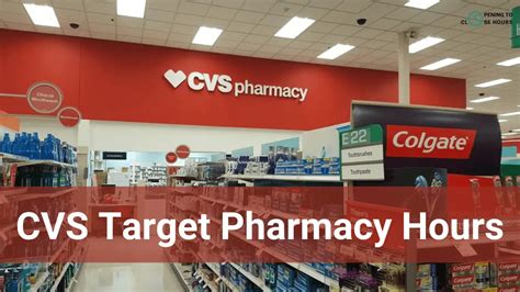 cvs pharmacy target hours|cvs pharmacy inside target store.